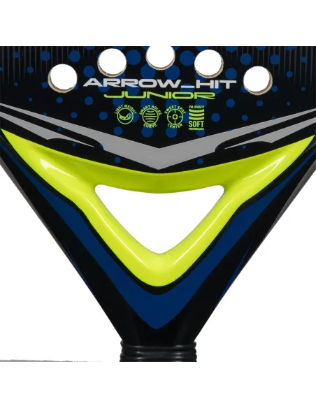 Adidas Arrow Hit White/Blue Junior | Ofertas de pádel