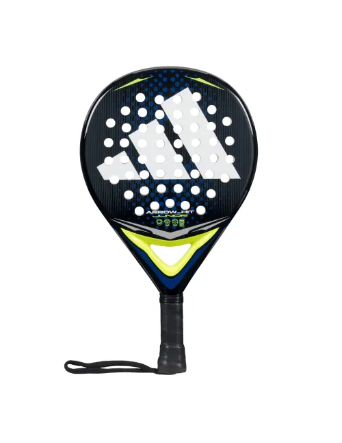 PALA ADIDAS ARROW HIT WHITE/BLUE AR4CA2U74 JUNIOR | Ofertas de padel