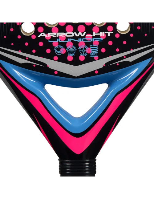 Adidas Arrow Hit White/Pink Junior | Ofertas de padel