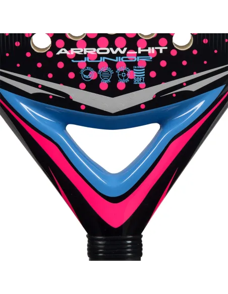 Adidas Arrow Hit White/Pink Junior | Ofertas de padel