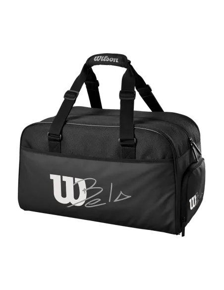 Wilson Bela Small Duffel Bag In Schwarz Und Rot | Ofertas De Padel