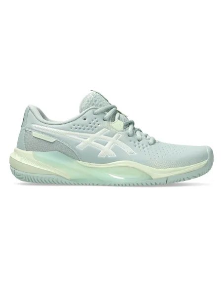 Asics Gel-Challenger 15 Clay Green Women 1042A293 | Ofertas de padel