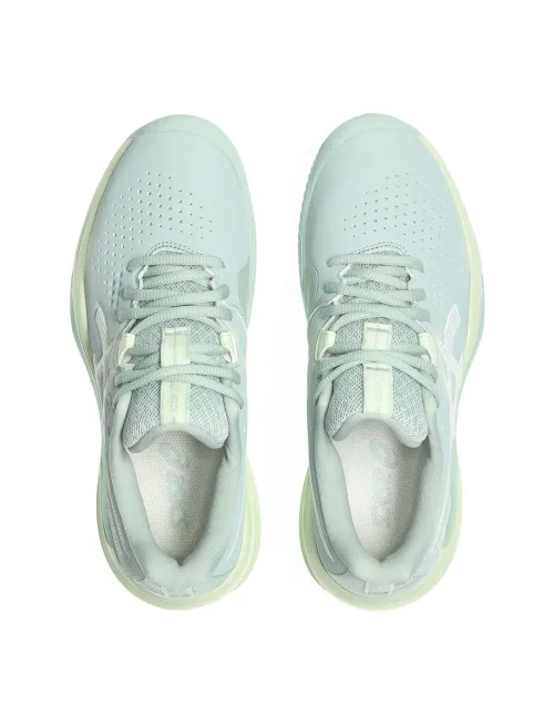 Asics Gel-Challenger 15 Clay Green Women 1042A293 | Ofertas de padel