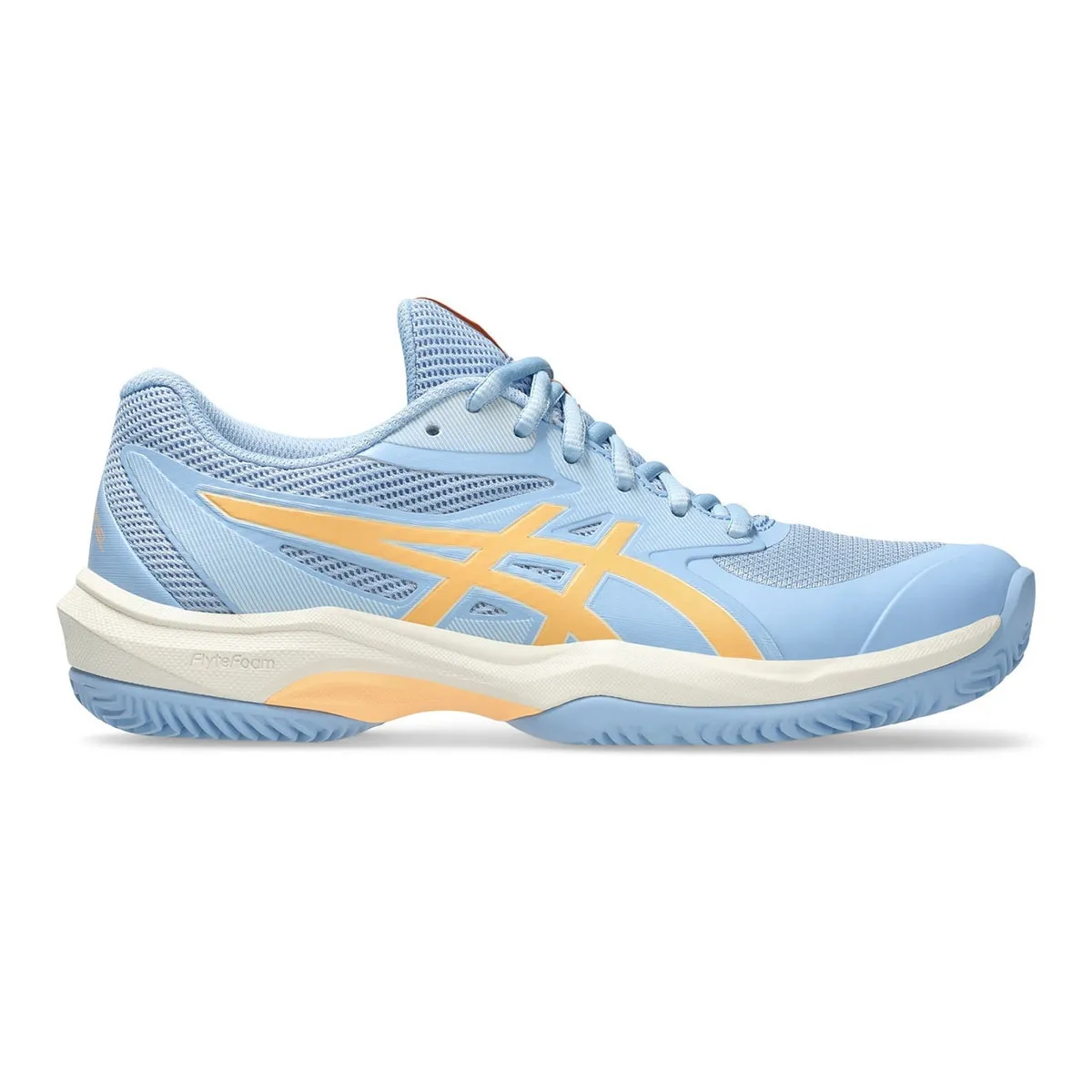 Asics Game Ff Padel Azul Mujer 1042a286 Talla 40, Azul celeste