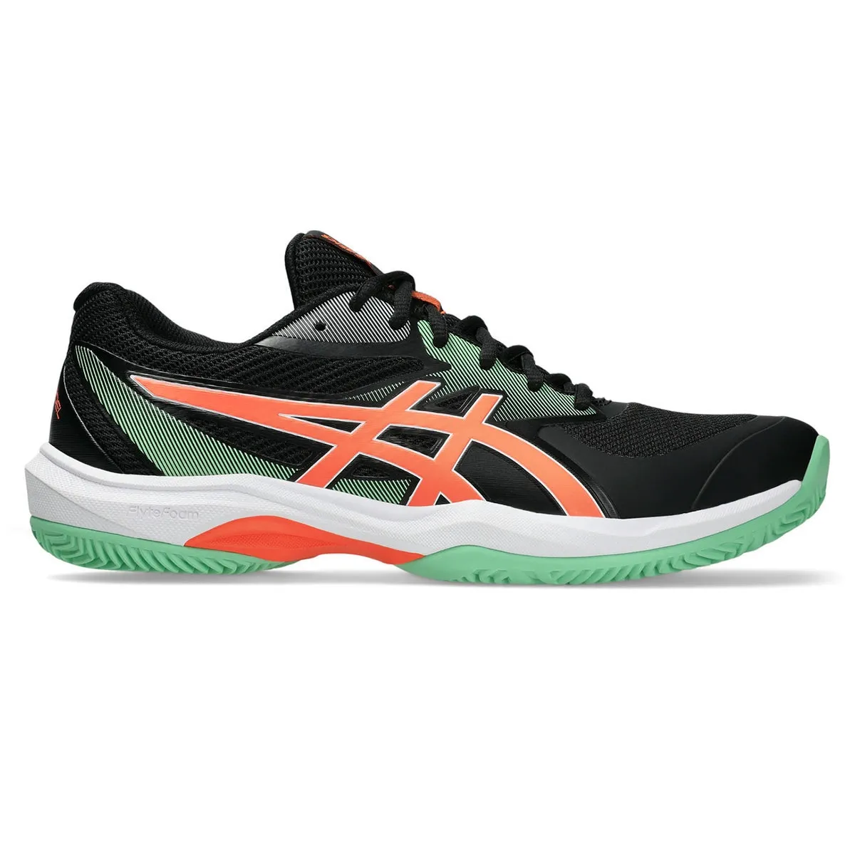 Asics Game Ff Padel 1041a493 001 Talla 40, Negro