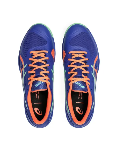 Chaussures De Padel Asics Solution Swift Ff 2 Bleu/Vert/Orange | Ofertas De Padel