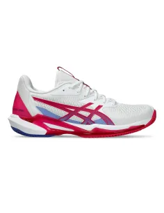 Asics Solution Speed Ff 3 Clay Rosa Mujer 1042A248 | Ofertas de pádel