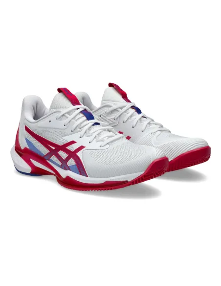 Asics Solution Speed Ff 3 Clay ROSA MUJER 1042A248 | Ofertas de pádel