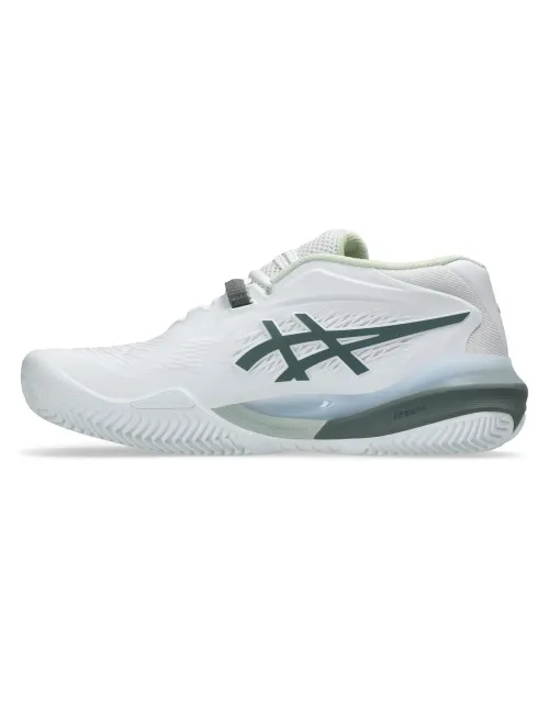 Asics Gel-Resolution X Clay Blanco Mujer 1042A277 | Ofertas de pádel