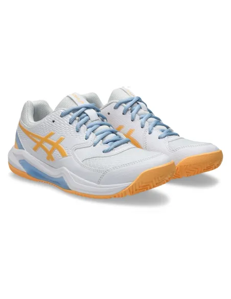 Asics Gel-Dedicate 8 Femmes Pagaie Blanc Orange | Ofertas De Padel