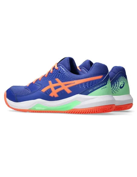 Asics Gel-Dedicate 8 Padel Blau | Ofertas De Padel