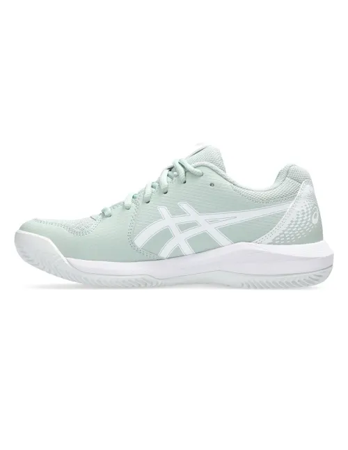 Asics Gel-Dedicate 8 Clay Verde Mujer 1042A255 | Ofertas de pádel