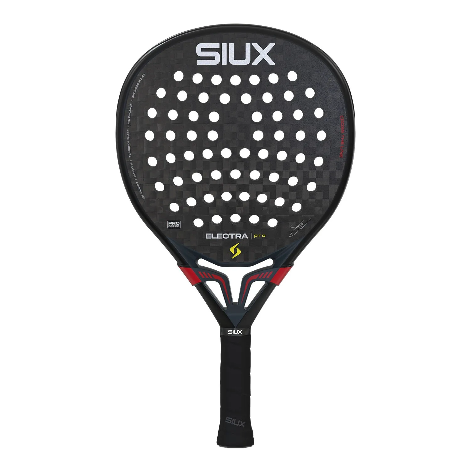 Siux Electra Pro Shadow Red 2026, Rojo