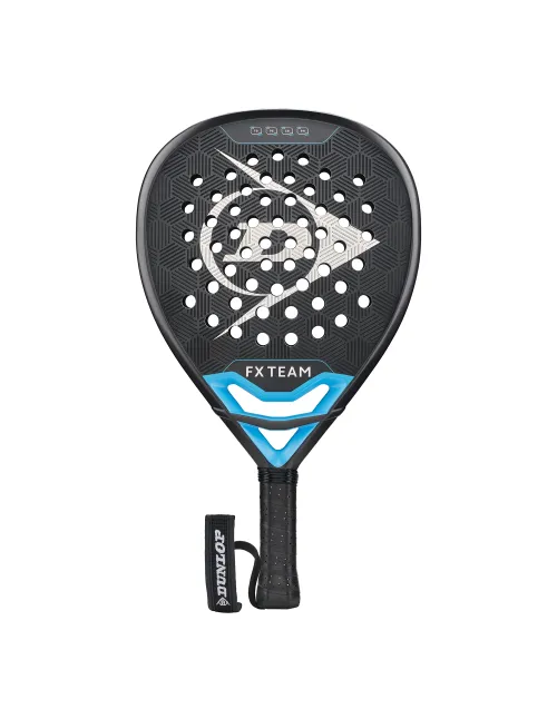 Dunlop Fx Team Gun Metal/Cyan/Metallic Silver |Padel offers
