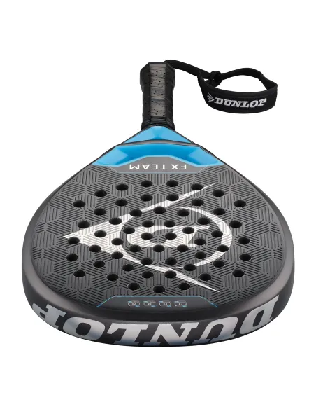 Dunlop Fx Team Gun Metal/Cyan/Metallic Silver |Padel offers