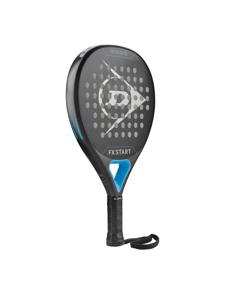 Dunlop Fx Start Gun Metal/Cyan/Metallic Silver | Ofertas de padel