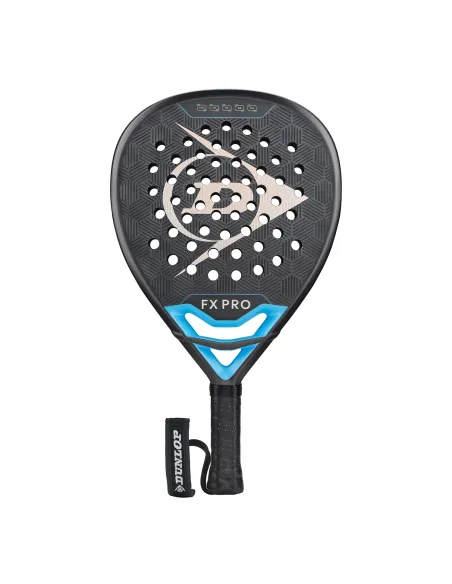 Dunlop Fx Pro Gun Metal/Cyan/Metallic Silver |Padel offers