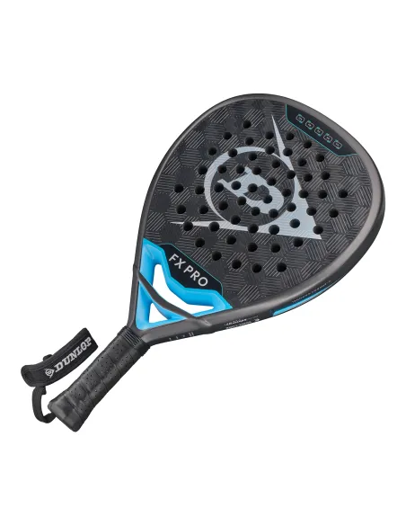 Dunlop Fx Pro Gun Metal/Cyan/Metallic Silver |Padel offers