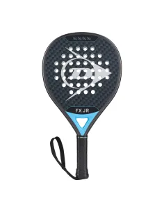 Dunlop Fx Junior Gun Metal/Cyan/Metallic Silver | Ofertas de padel