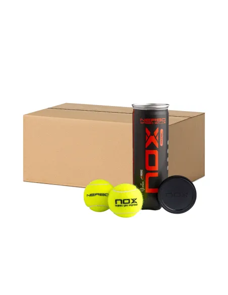 Caixa De 24 Latas De 3 Bolas Nox Nerbo Caboner3Un | Ofertas de padel