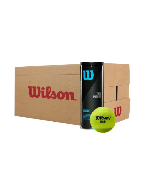 Cassetto Di 24 Lattine Da 3 Palline Wilson Tour | Ofertas De Padel