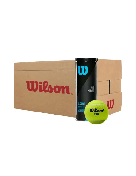 Caixa De 24 Latas De 3 Bolas Wilson Tour | Ofertas De Padel