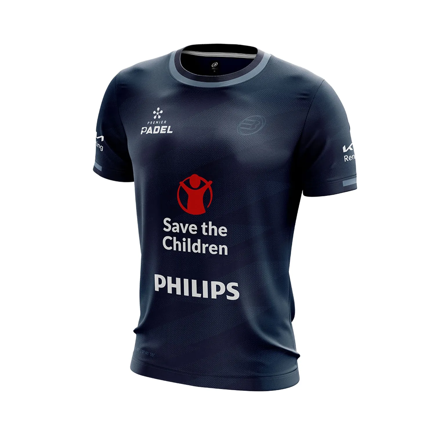 Camiseta Bullpadel Prior Di Nenno Ed. Tour Final Talla S, Blue