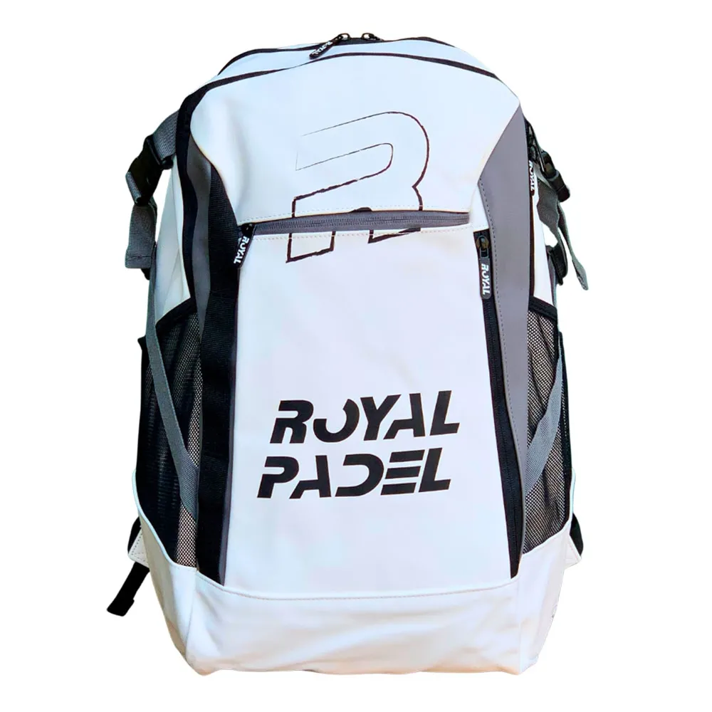 Mochila Royal Padel Force White 2026, Blanco
