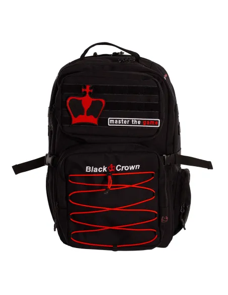 Backpack Black Crown Spartan Black/Red A005989 | Ofertas de padel