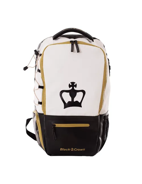 Mochila Black Crown Raptor V2 Blanco/Dorado A005990 | Ofertas de pádel