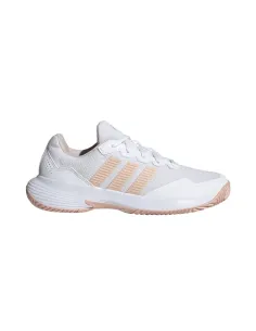Adidas Gamecourt 2 Blanco/Rosa Mujer Ki0785