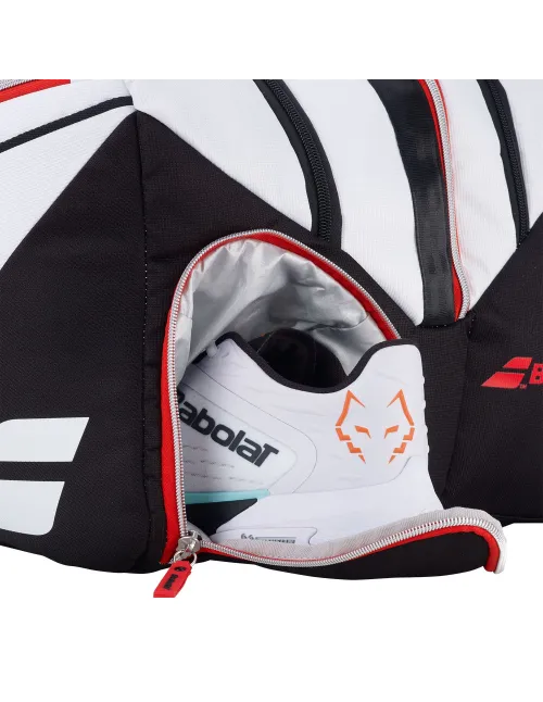 Padelbag Babolat Rh Propadel Tech White/Black/Red 759024 | Ofertas de padel