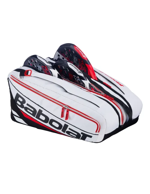 Saco Babolat Rh Propadel Tech Branco/Preto/Vermelho | Ofertas de padel