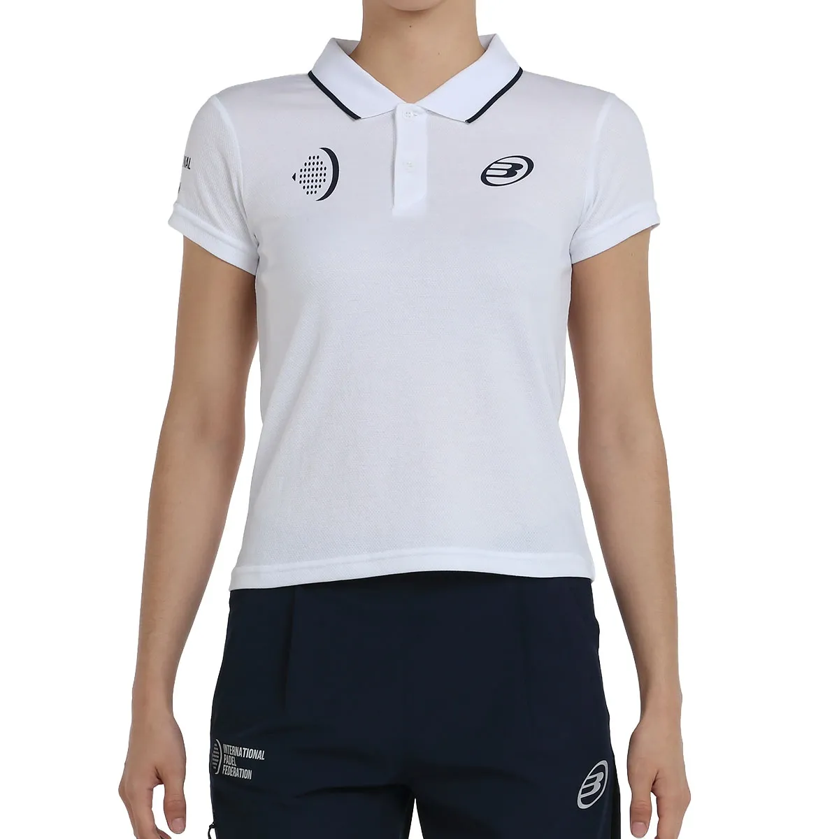 Polo Bullpadel Fip Exilob Mujer Talla XXL, White