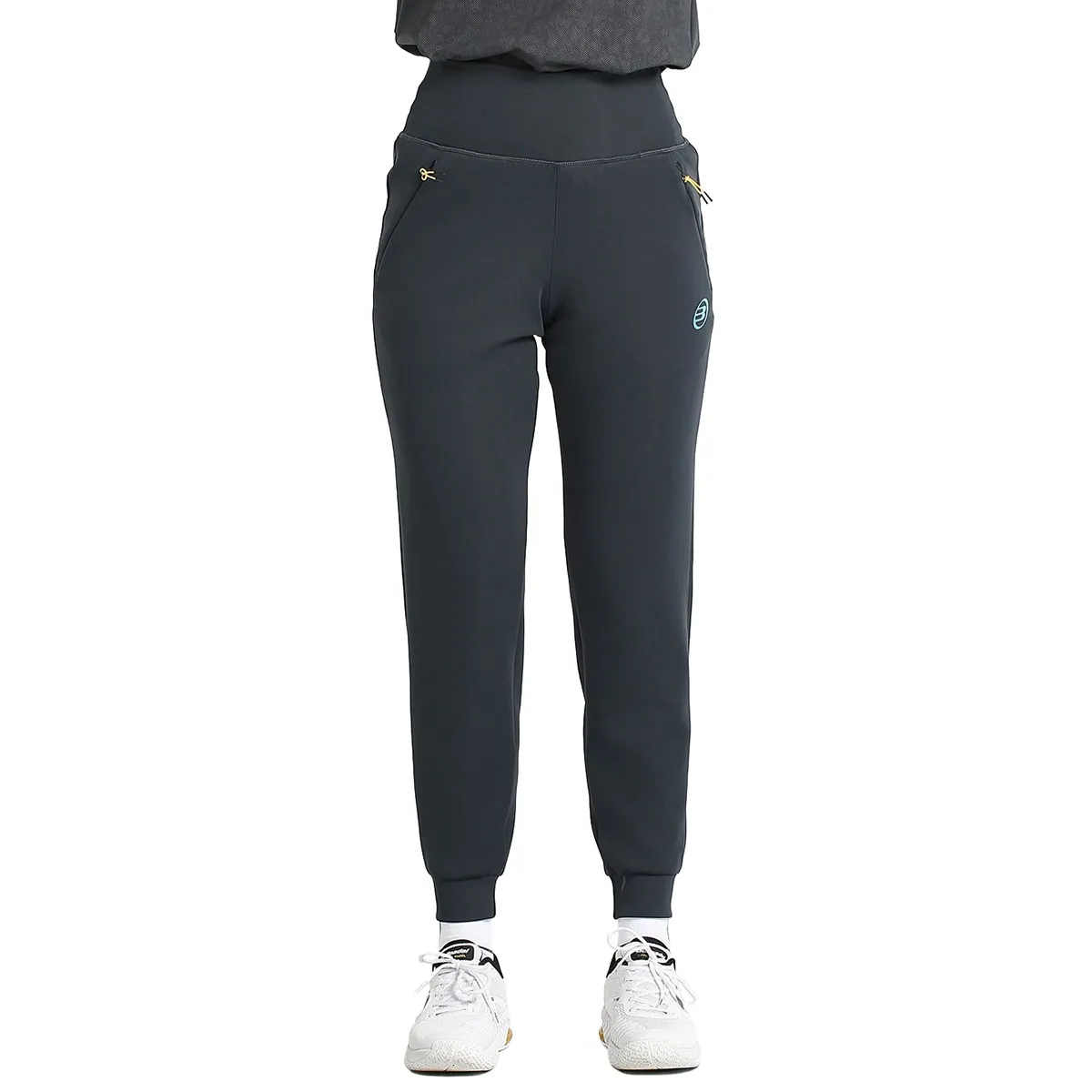 Pantalón Bullpadel Batee Mujer Talla XS, Black