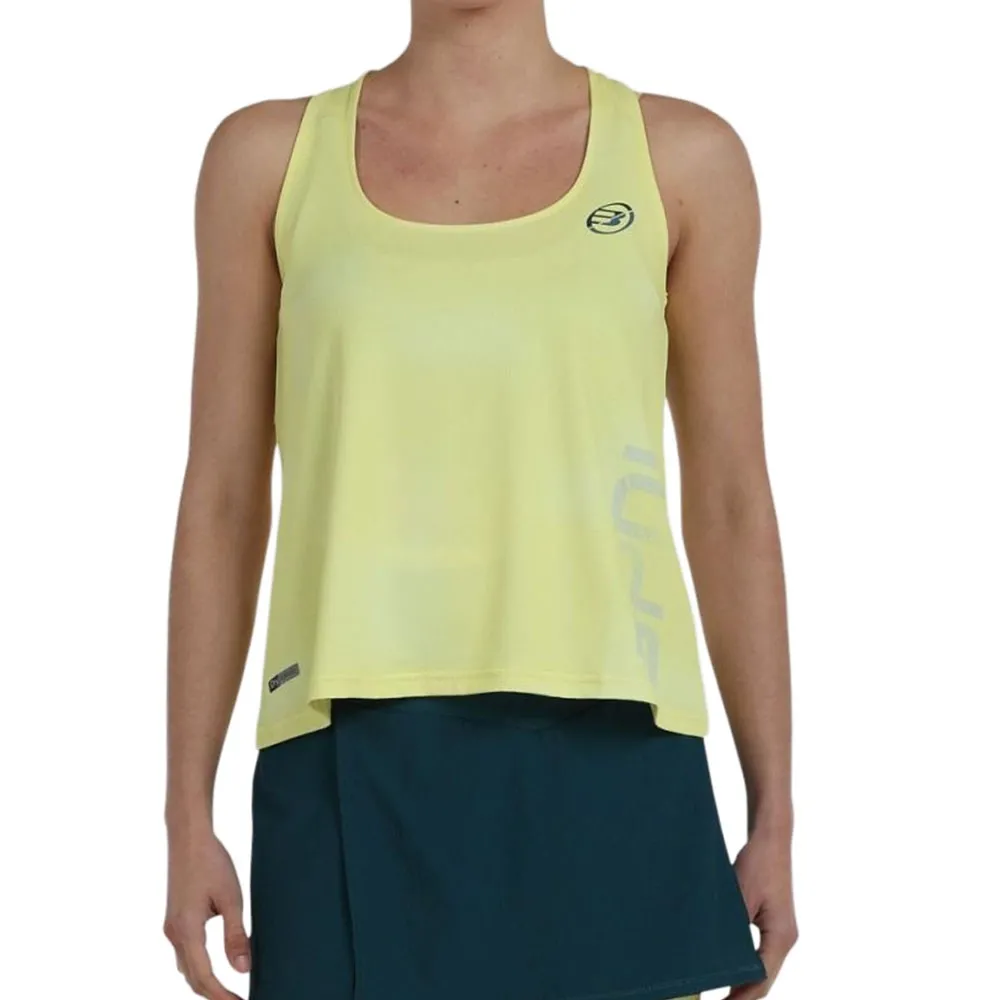 Camiseta Bullpadel Oidio Mujer Talla XL, Yellow