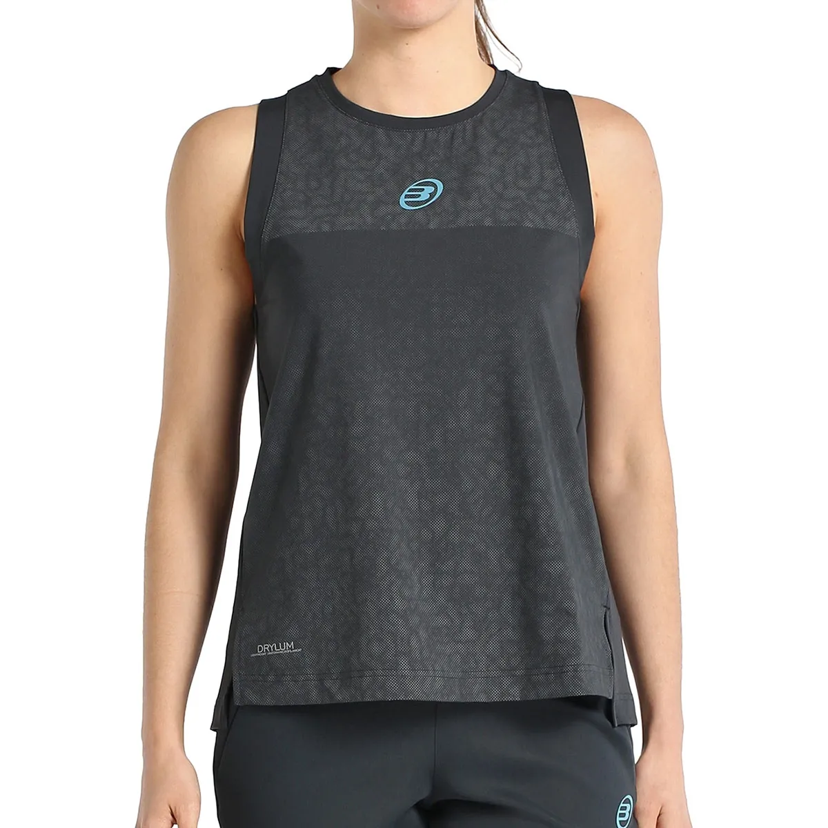 Camiseta Bullpadel Braza Mujer Talla L, Sky blue