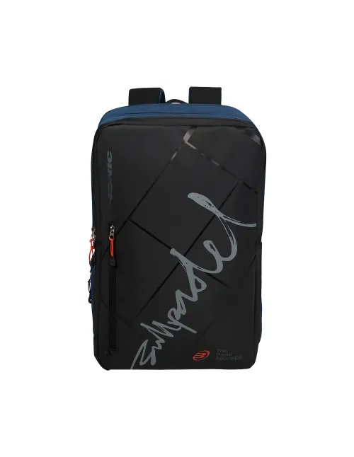 Mochila Bullpadel Ionic Negro/Azul Marino | Ofertas De Padel 