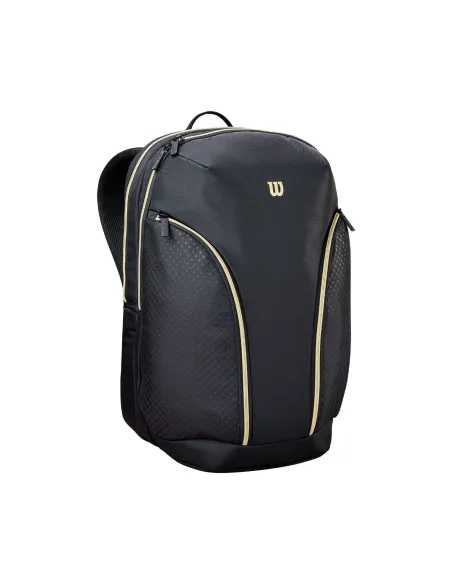Backpack Wilson Defy V1 Padel Black/Gold | Ofertas De Padel