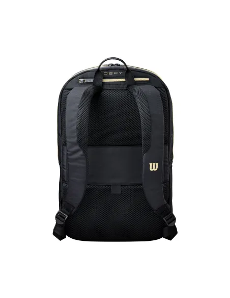 Mochila Wilson Defy V1 Padel Black/Gold | Ofertas De Padel