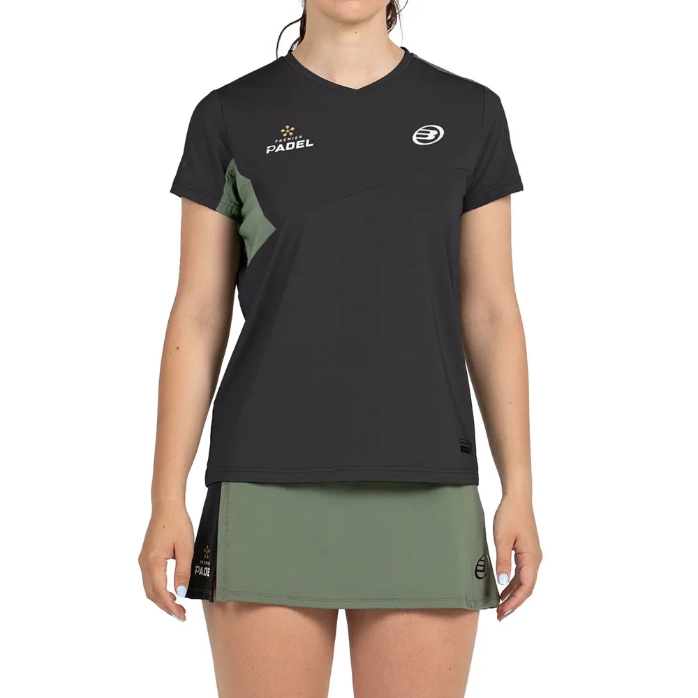 Camiseta Bullpadel Pampan Mujer Talla XL, Black