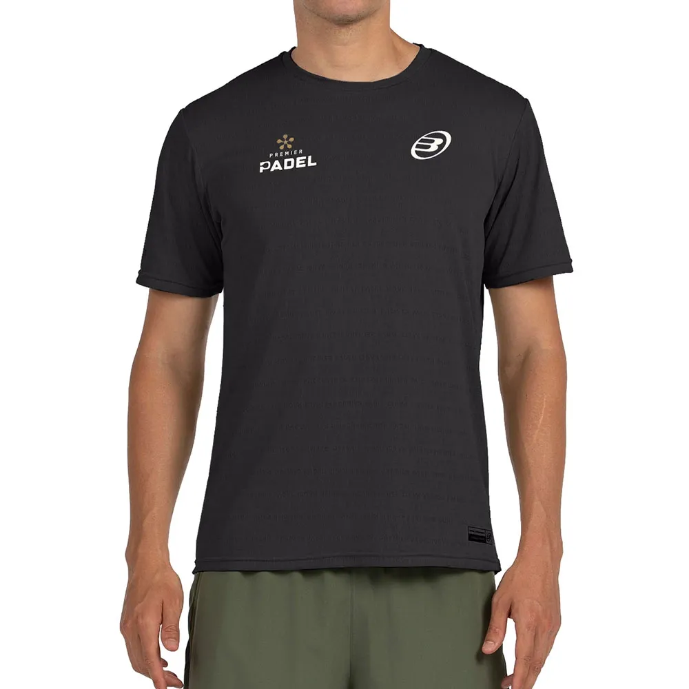 Camiseta Bullpadel Prilep Talla L, Black