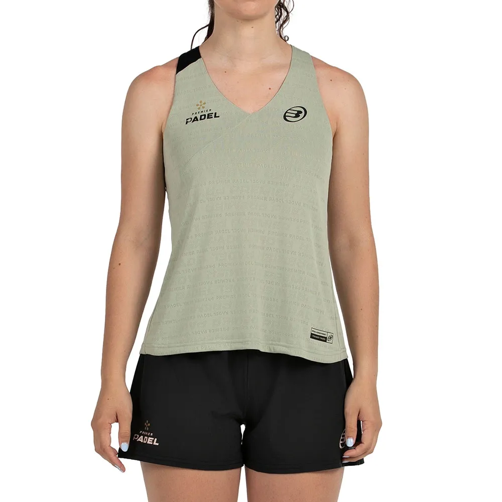 Camiseta Tirantes Bullpadel Piura Mujer Talla XL, Black