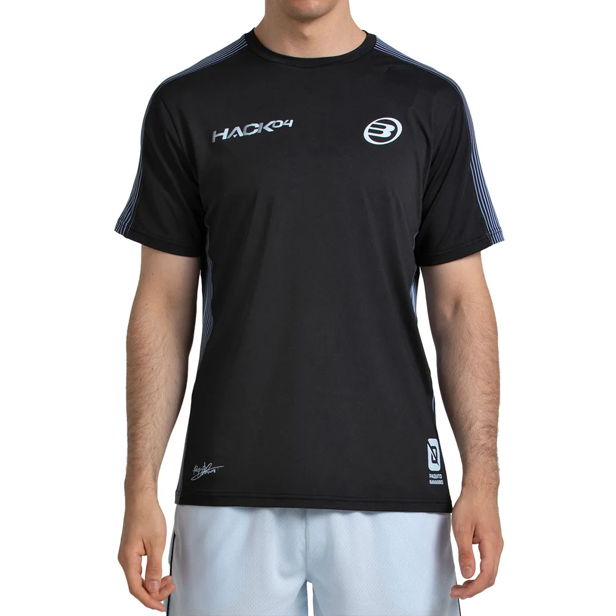 Camiseta Bullpadel Paquito 26v Talla S, Black