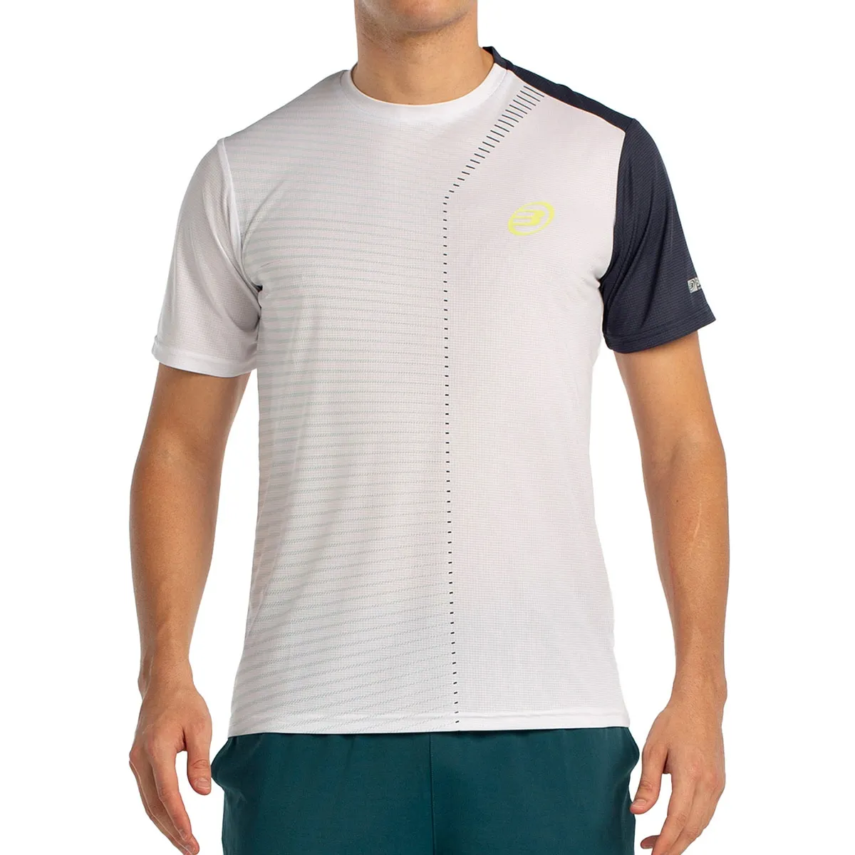 Camiseta Manga Corta Bullpadel Llico Talla XL, White