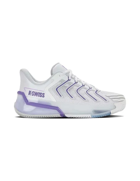 Kswiss Ultrashot 4 Clay Bianco/Viola Donna | Ofertas de Padel