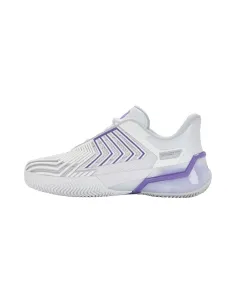 Kswiss Ultrashot 4 Clay White/Purple Women | Ofertas de Padel 2