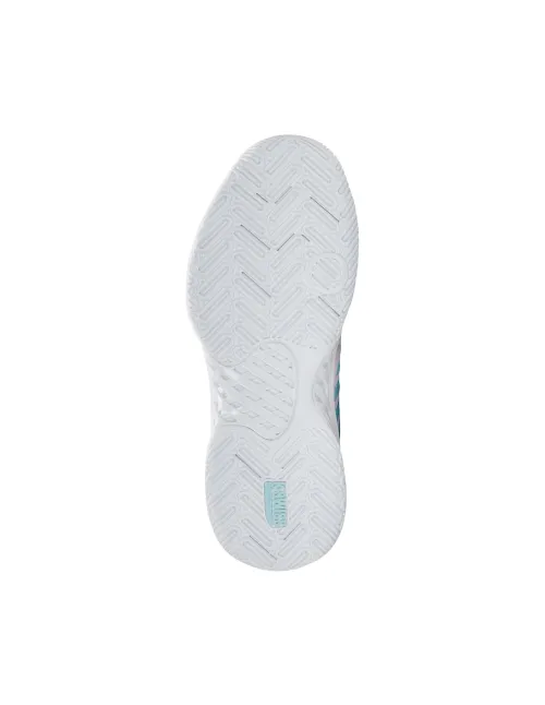 Kswiss Express Light 3 Padel Branco/Azul/Rosa Mulher | Ofertas de Padel