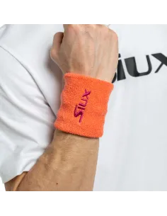 Pack 2 Munhequeiras Siux Reveal Laranja/Fúcsia Ss25 | Ofertas de padel