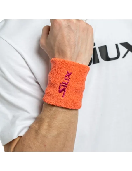 Pack 2 Polsini Siux Reveal Arancione/Fucsia Ss25 |Padel offers